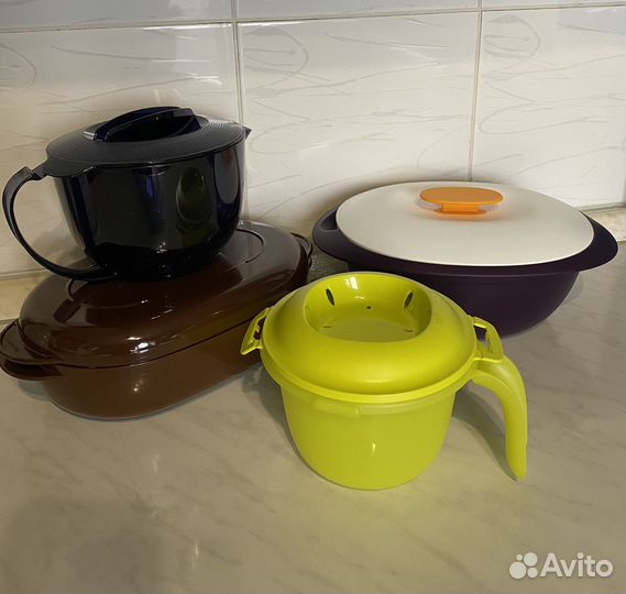 Рисоварка, tupperware
