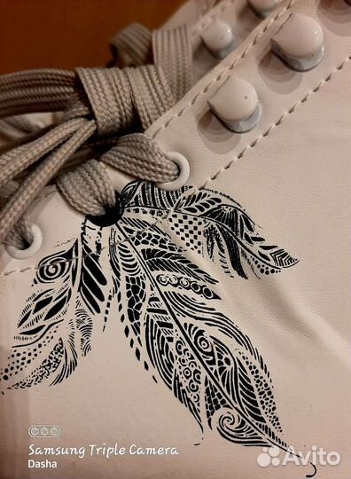 Коньки детские фигурные размер 32