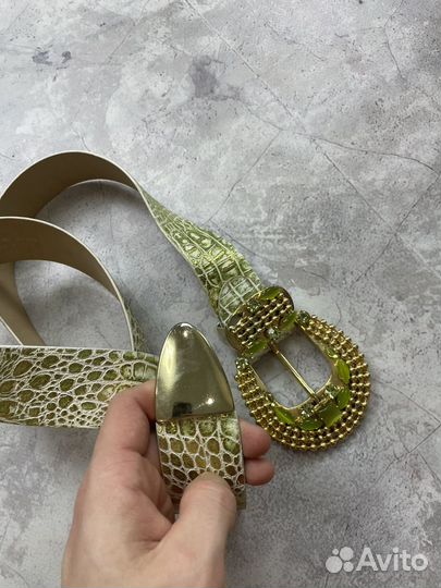 Ремень Biagini BB Simpn Type С камнями сварофски