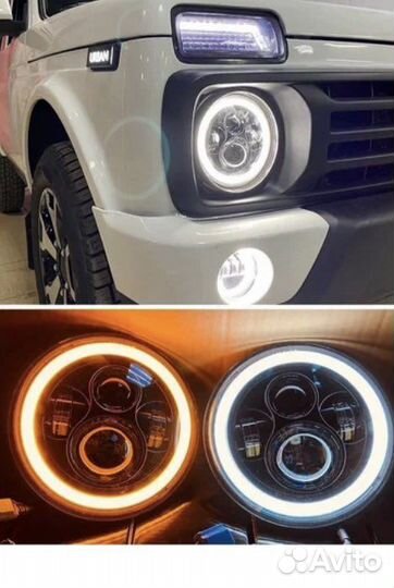 Оптика на ниву (фара)