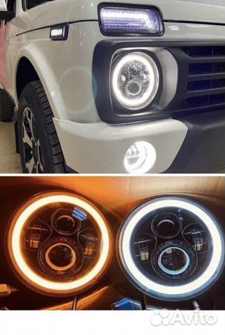 Оптика на ниву (фара)