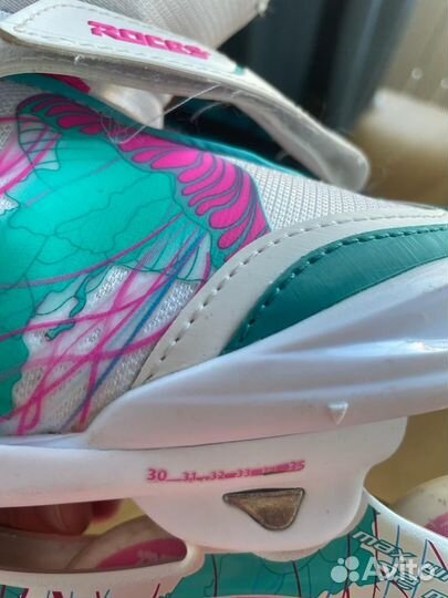 Роликовые коньки детские раздвижные Roces Yuma Gir