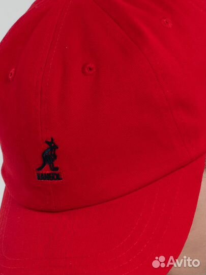 Кепка бейсболка мужская красная Kangol