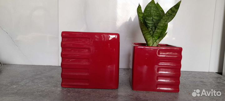 Кашпо для цветов керамика
