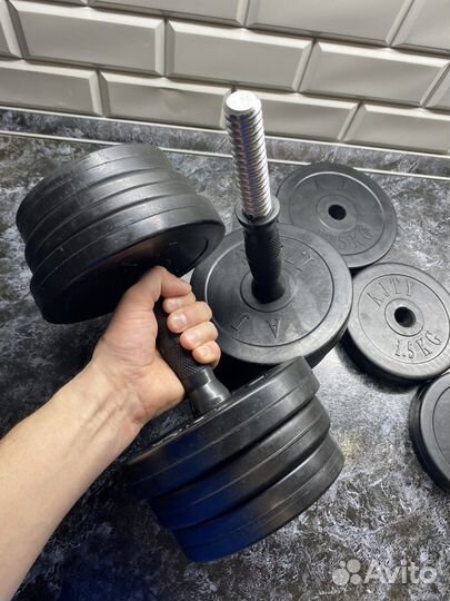Гантели разборные 10 кг новые