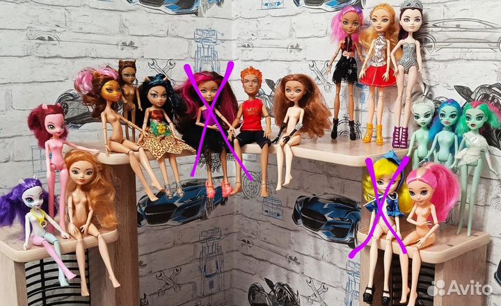 Куклы Монстер хай Эвер Афтер хай аксессуары