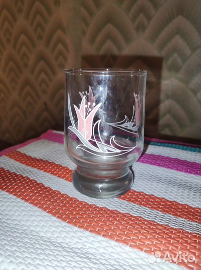 Стаканы стекло винтаж СССР 230 мл набор 6 шт