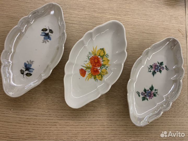 Селедочницы СССР 3 штуки