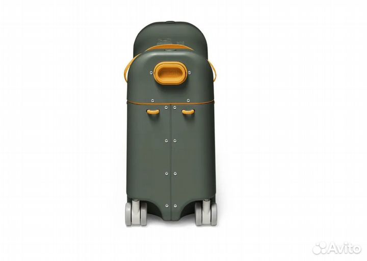 Чемодан-тpансфopmep Stokke JetKids BedBox Olivе