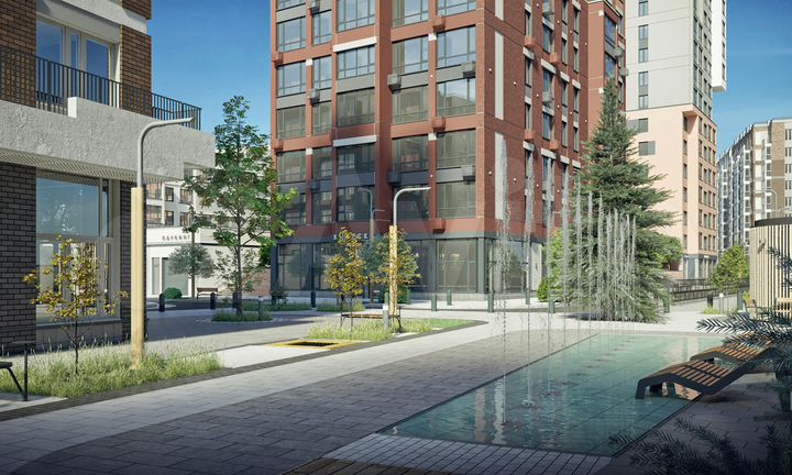 1-к. квартира, 48,1 м², 9/9 эт.