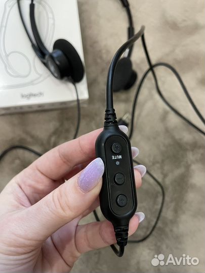 Наушники с микрофоном logitech 960