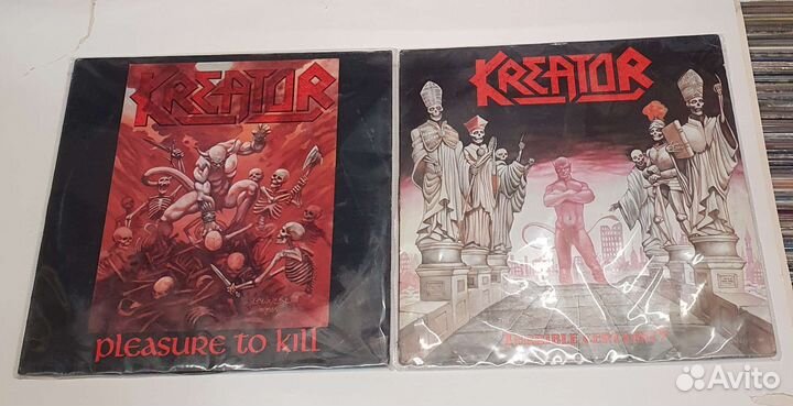 Виниловые пластинки (зарубежный рок )