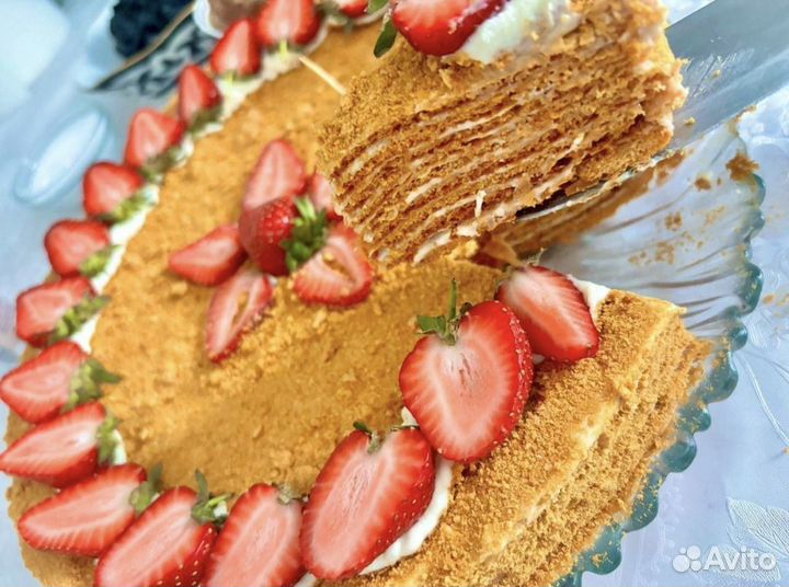 Медовые коржи