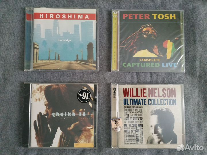 Cd компакт-диски оригинальные новые и б/у