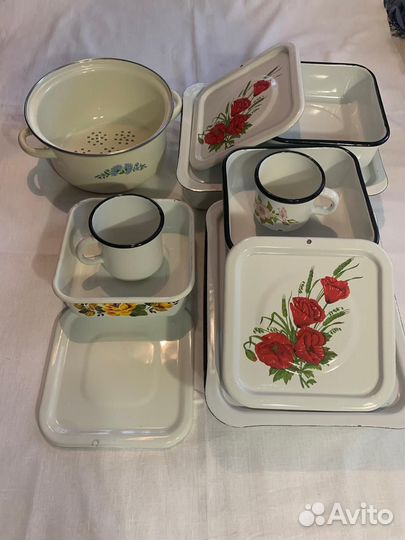 СССР Эмалированные кружки