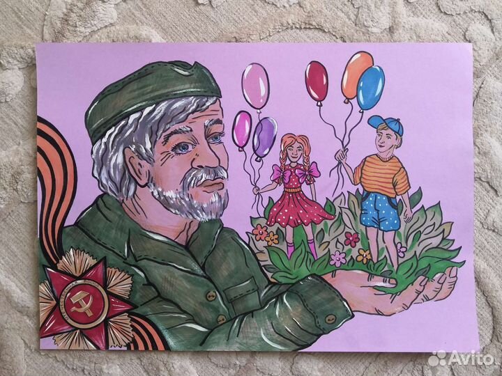 Рисунки в садик, школу, на конкурс