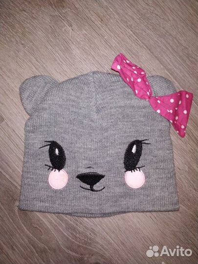Шапка на девочку нм на 1,5-2 года