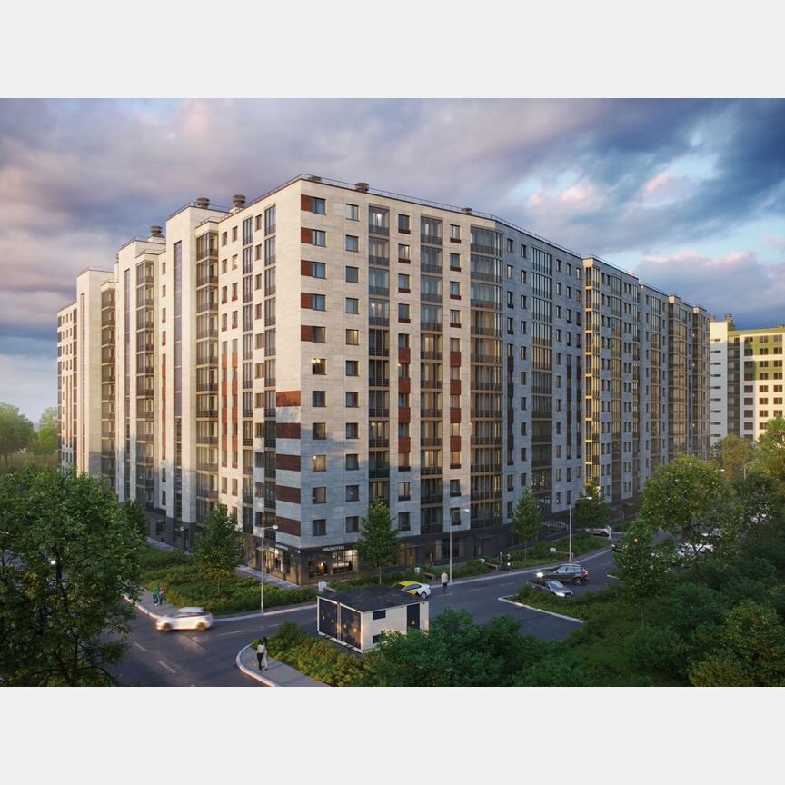 Квартира-студия, 25 м², 2/12 эт.