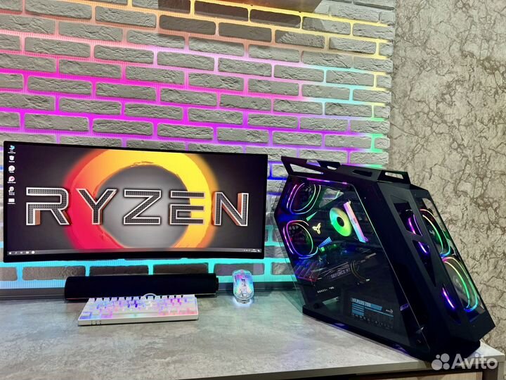 Игровой пк Ryzen 5 5500 / 16Gb ddr4 / RTX 2060s