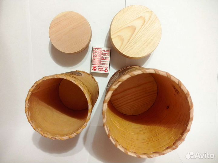 Шкатулка берестовая сувенирная (туес)