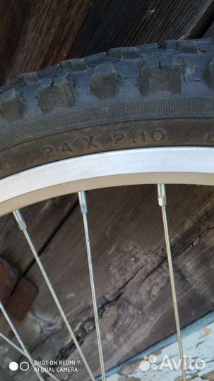 Колесо велосипедное 24/2,1