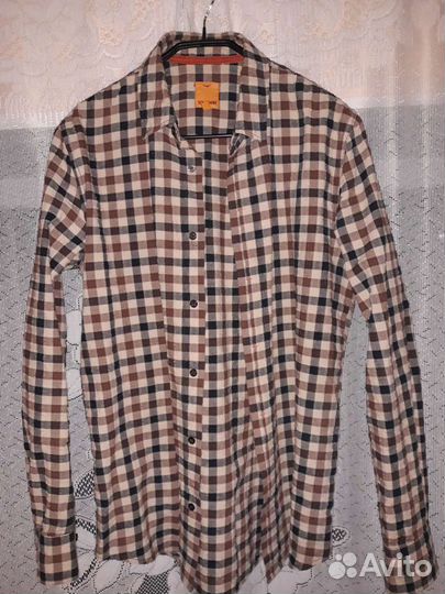 Рубашка Nino розовая М