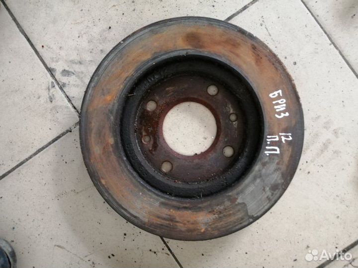 Тормозной диск передний Lifan Breez 520 LF481Q3