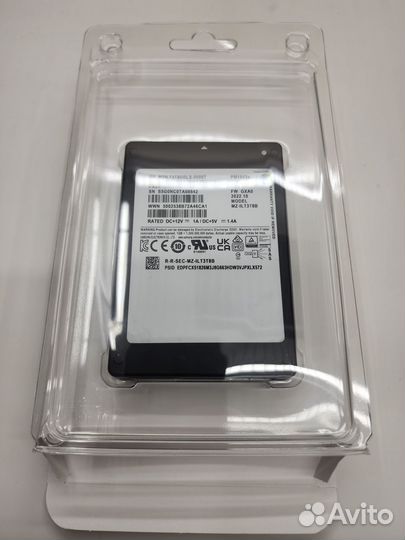 Samsung PM1643a 3.84TB SSD