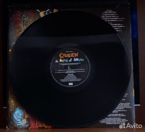 Пластинка Queen A Kind of Magic lp original EU