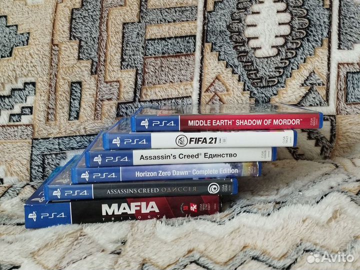 Игры на ps4 б/у/цена в описании