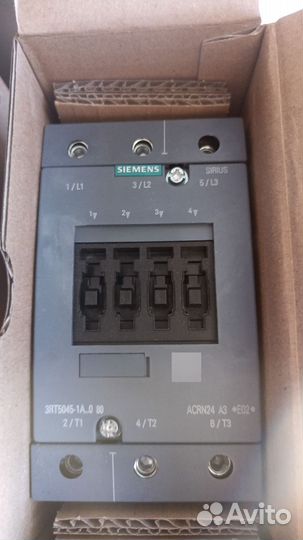 Контактор siemens 3RT5045-1AP00