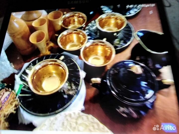 Чайный сервиз,17 предметов.Новый