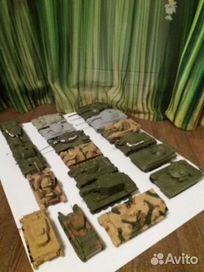 Медельные танки времен ВОВ