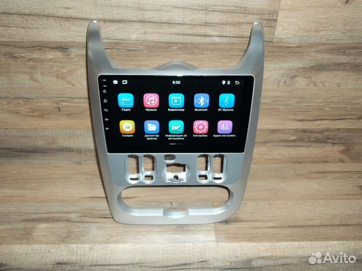 Магнитола Renault Logan Android GPS