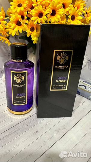 Mancera purple flowers 120мл открытые
