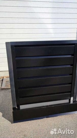 Забор жалюзи