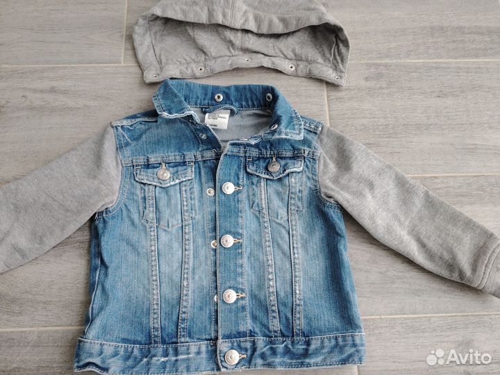 Джинсовая курточка для мальчика 4года