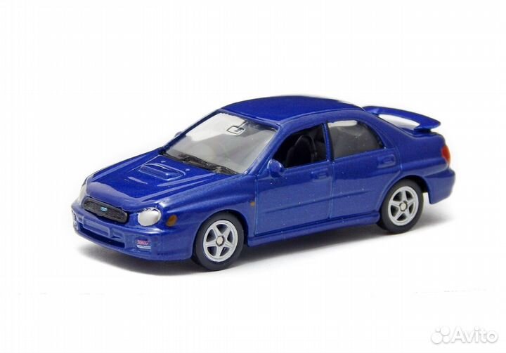 Модель Subaru Impreza WRX STI 2002 от Welly 1:60