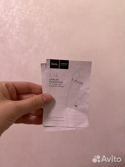 Петличный микрофон для iPhone