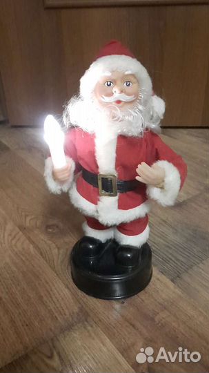 Дед мороз поющий, на батарейках