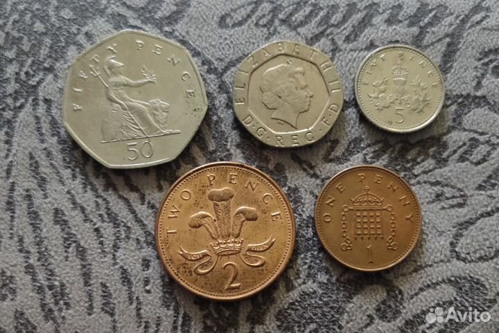 Великобритания наборы монет