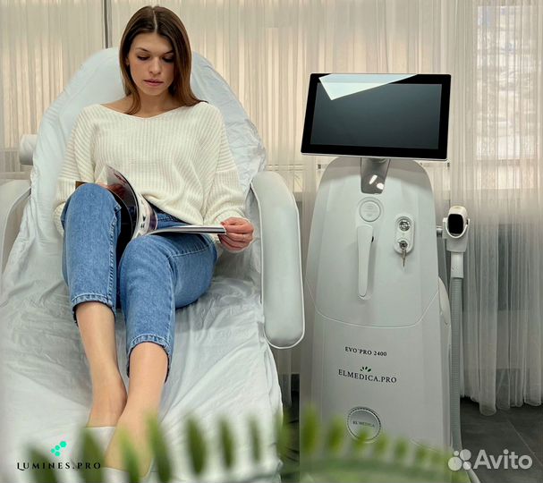 Аппарат для эпиляции Lumines-M макспро 2000W