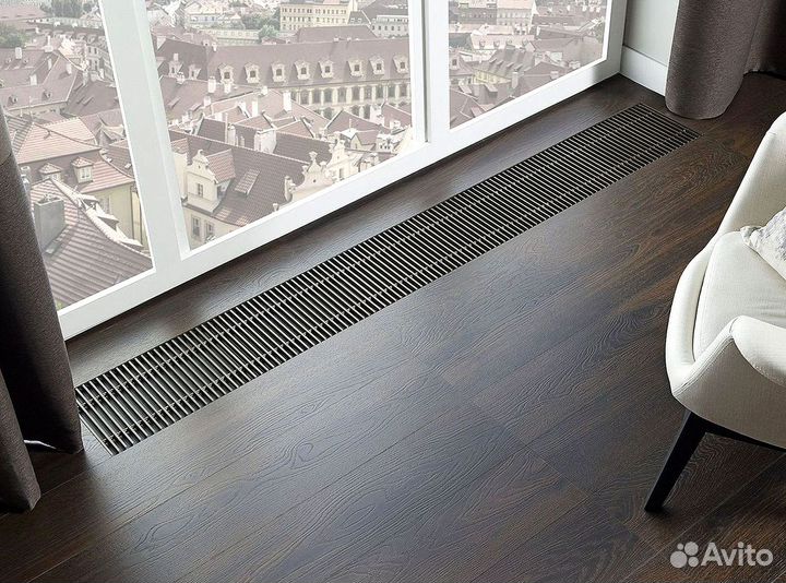 Внутрипольный радиатор отопления (1665)