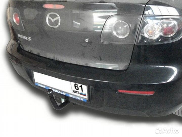 Фаркоп установка тсу Mazda 3 BK, 5-дв. хэтчбек 200