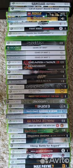 Лицензионные игры диски Xbox 360