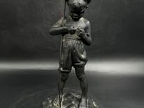 Чугунная статуэтка "Рыбачок" 1966-1970 гг