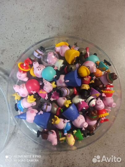 Фигурки Peppa pig из киндеров
