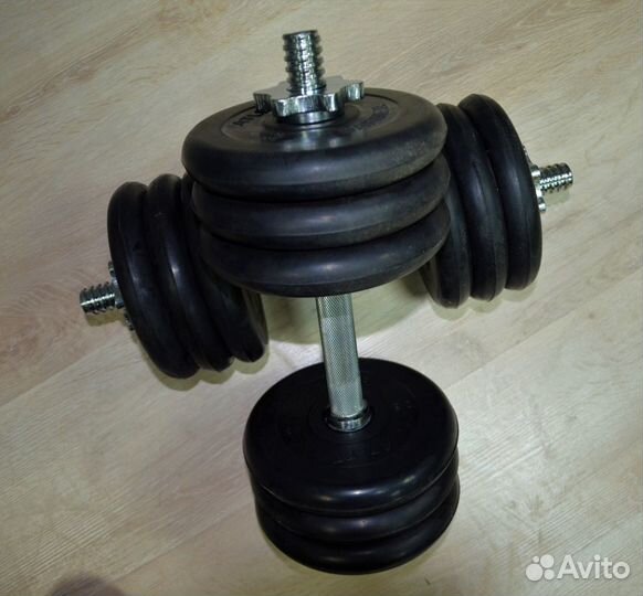 Гантели 33кг