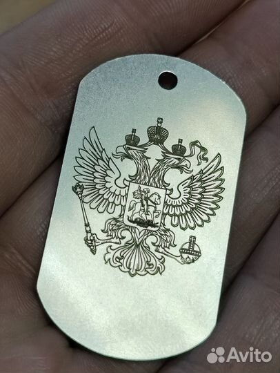 Армейские жетоны с гравировкой