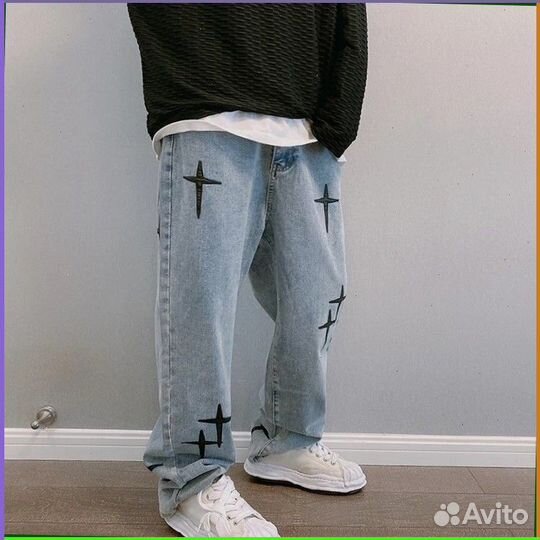 Штаны карго Y2K с крестами (Номер Artikle: 67255)